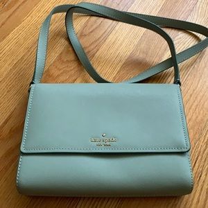 Kate Spade light pistachio crossbody